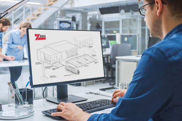 Wir von Z-Bau planen Ihr Bauvorhaben nach Ihren individuellen Anforderungen